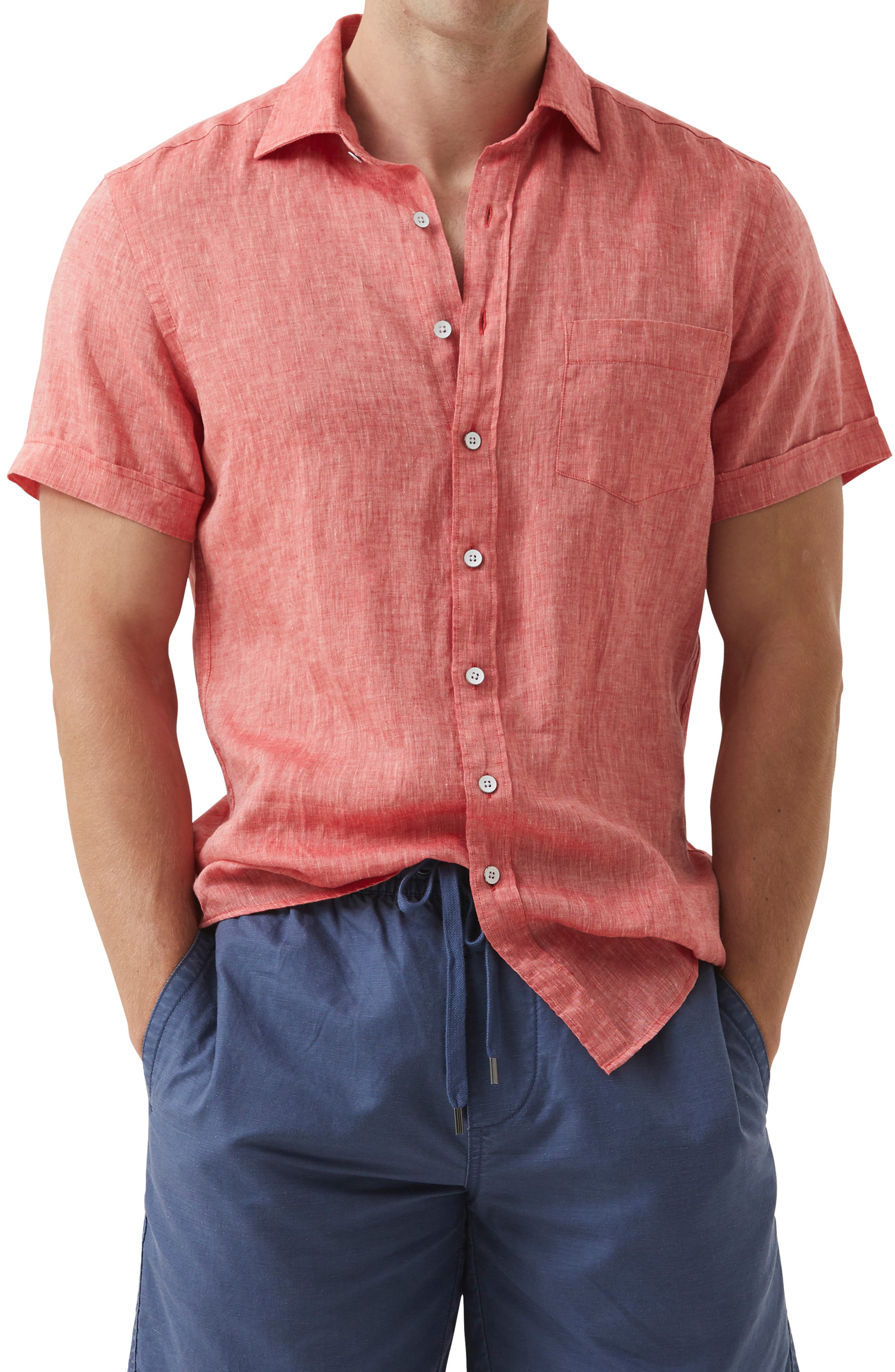 Men's Red Button Up Shirts | Nordstrom